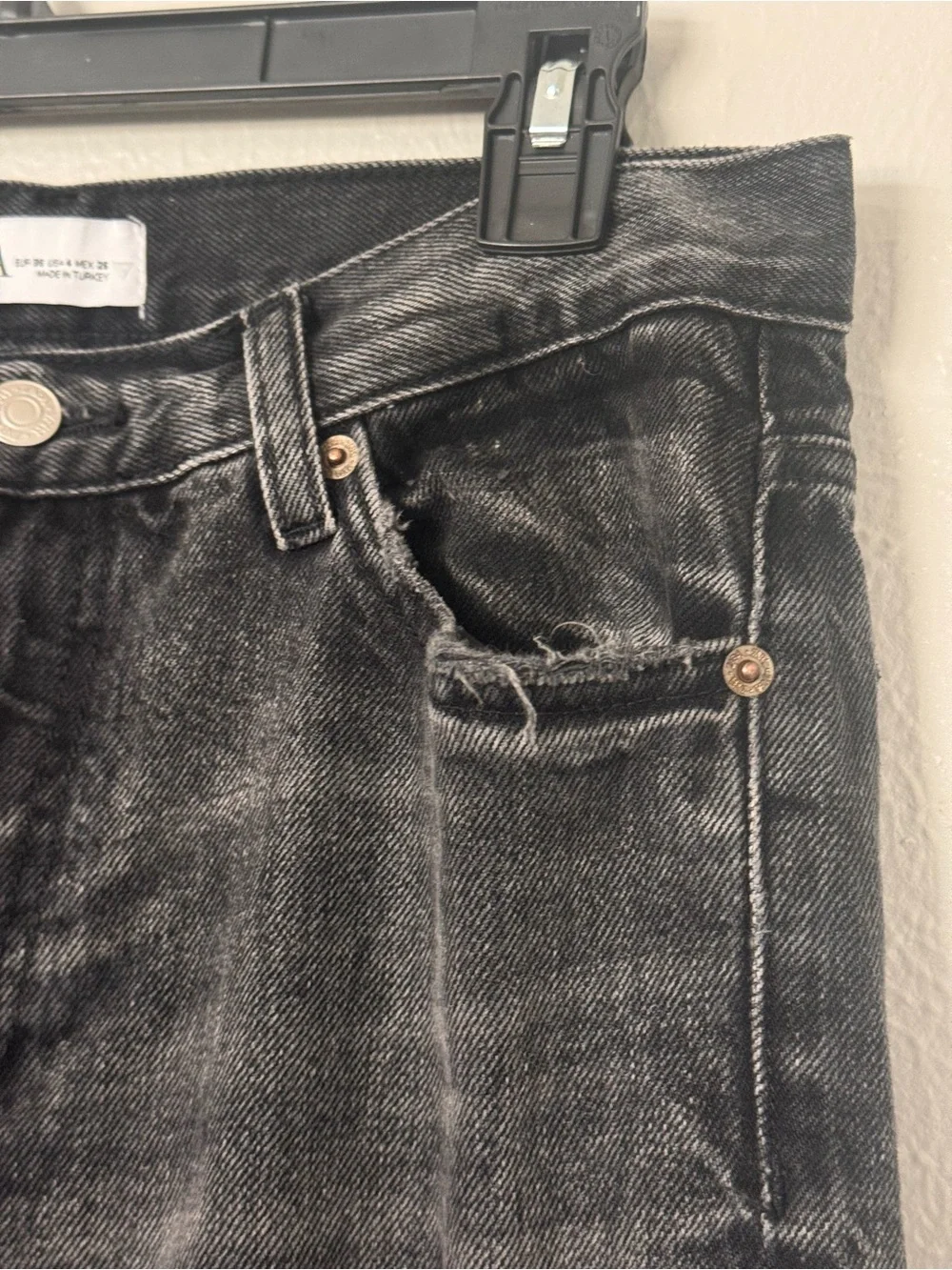 Zara Black Flair Women's Jeans Size 4 Y2K